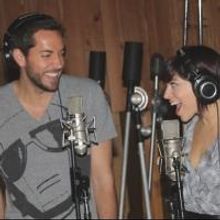 Photo Coverage: In the Recording Studio with Zachary Levi, Krysta Rodriguez & the…