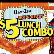 Little Caesars Pizza Premieres New $5 HOT-N-READY' Lunch Combo