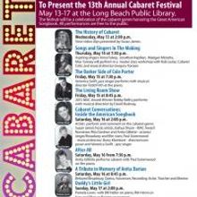 AIP's 13th Annual Cabaret Festival Set for This Week in Long Beach