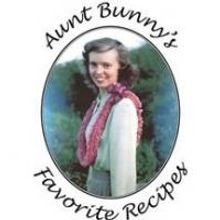AUNT BUNNY'S FAVORITE RECIPES Filled with Recipes, Drawings, and Personal Vignettes
