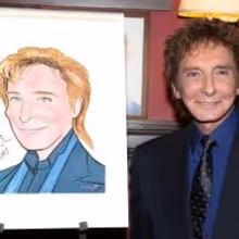 Photo Coverage: Barry Manilow Gets Sardi's Caricature!