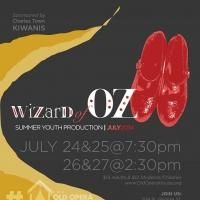 Charles Town Kiwanis Presents THE WIZARD OF OZ at Old Opera House, Now thru 7/27