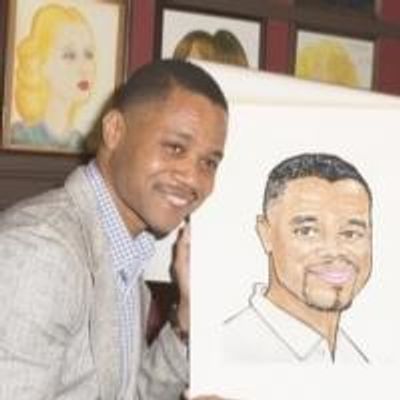 Photo Coverage: Oscar-Winner Cuba Gooding Jr. Unveils Sardi's Caricature!