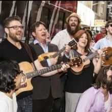 Photo Coverage: ONCE Cast Thanks Fans with Special Outdoor Performance!