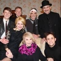 Exclusive Photo Coverage: Joan Rivers Visits  Cast of Red Bull Theater's LOOT