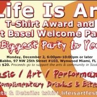 Life Is Art Hosts Art Basel Welcome Party Today