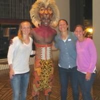 Photo Flash: US Women's National Soccer Team Visits THE LION KING