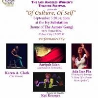 Los Angeles Women's Theatre Festival Presents OF CULTURE, OF SELF at Ivy Substation…