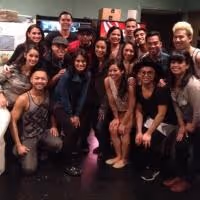 Photo Flash: Spike Lee Visits HERE LIES LOVE