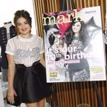 mark's Brand Ambassador Lucy Hale Celebrates It's 10 Years of Beauty