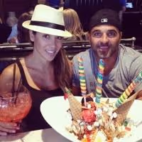 Melissa and Joe Gorga Dine at Sugar Factory in Las Vegas