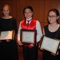 Bach Festival Society Announces 2013 Young Artist Competition Winners