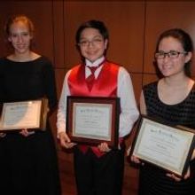Bach Festival Society Announces 2013 Young Artist Competition Winners
