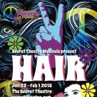 Secret Theatre Musicals' HAIR Begins Tonight
