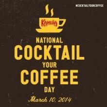 Kahlua Declares First-Ever National Cocktail Your Coffee Day