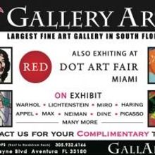 Andy Warhol, Keith Haring, Pablo Picasso and More Set for GALLERY ART at Red Dot…