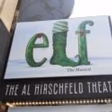 Up on the Marquee- ELF!