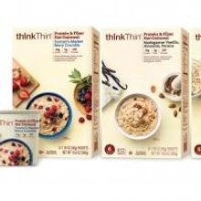 thinkThin' Expands into New Category, Launches Protein & Fiber Hot Oatmeal