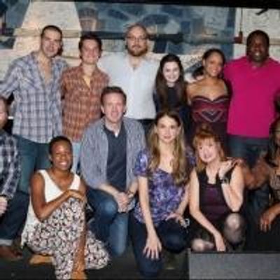 FREEZE FRAME: Cast of Broadway&#039;s VIOLET Meets the Press!
