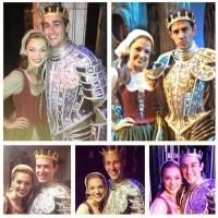 Photo Flash: Saturday Intermission Pics - Jan 18 - Part 2 - Laura Osnes Collects…
