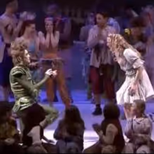 STAGE TUBE: Peter Pan Proposes to Wendy at Performance in Glasgow