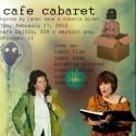 CAFE CABARET Continues at Cafe Ballou Every Third Friday