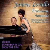 Broadway Veteran Janene Lovullo Performs Cabaret Concert BROADWAY, INTIMATE at the…