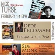 This Week at Bookworks Includes Nick Turse, Dede Feldman and More