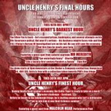 UNCLE HENRY'S FINAL HOURS to Present Two Edinburgh Previews at Shaker & Company, July