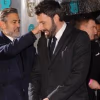 Photo Coverage: More From The BAFTA Red Carpet - Clooney, Affleck, Barks And More!