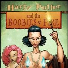 Joe The Shark and Cherry Pitz Present HARRY POTTER AND THE BOOBIES OF FIRE, 7/23