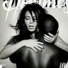 Photo Coverage: Kim Kardashian and Kanye West Pose Nude