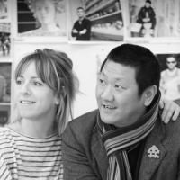Photo Coverage: Blakley and Campbell Moore in Rehearsal Images For CHIMERICA At The…