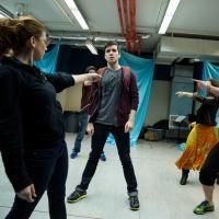 Photo Flash: Matt Doyle, Hunter Foster, Ryan Scott Oliver & More in Rehearsal for…