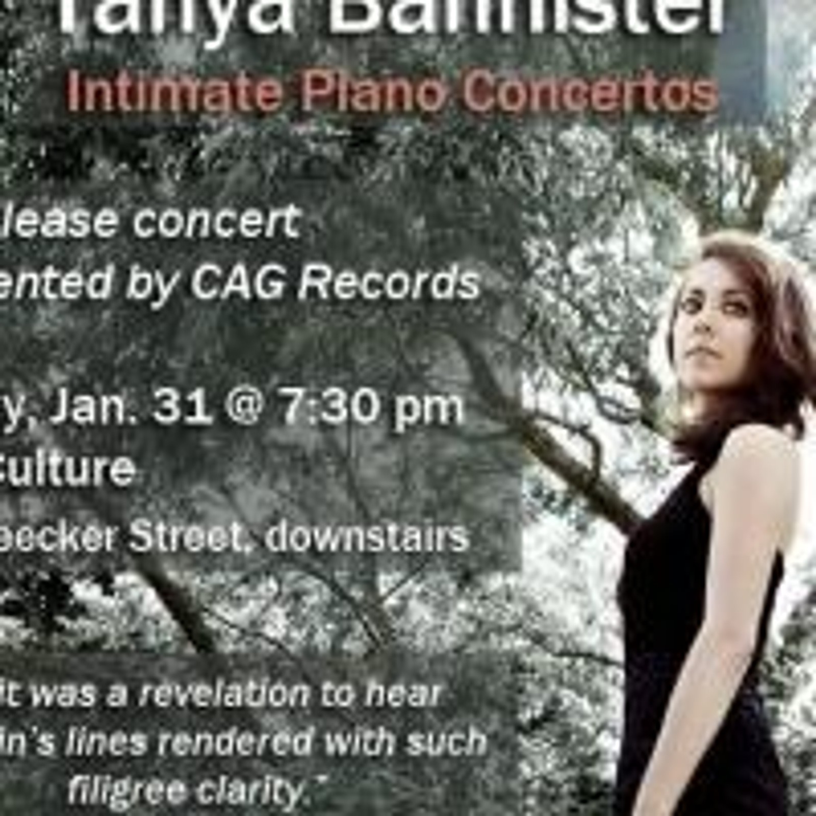 BWW Reviews: TANYA BANNISTER, THE INTIMATE CONCERTOS