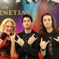 Photo Flash: Darren Criss Attends ROCK OF AGES in Vegas!