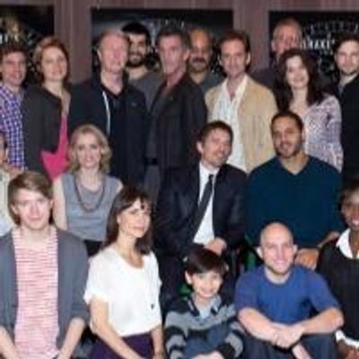 Photo Coverage: 27 Member Company of Broadway's MACBETH Meets the Press!