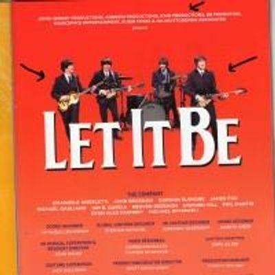 Photo Flash: UK Producers on US LET IT BE vs. RAIN Lawsuit - West End Program Gives Credit to RAIN