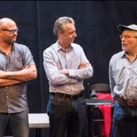 Photo Flash: In Rehearsal with David Mamet and the Cast of CTG's RACE