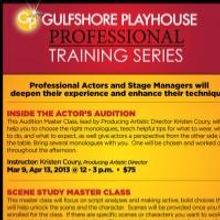 Gulfshore Playhouse Theatre Education Project Continues Training Series, Adds Diction