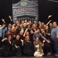 Photo Flash: Cast of Mercury Theater Chicago's THE ADDAMS FAMILY Celebrates Opening…
