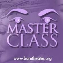 MASTER CLASS Opens Tonight at The Barn Theatre of Montville, NJ