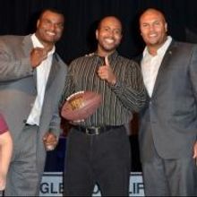 Photo Flash: Former Giants Players Surprise East Orange Guidance Counselor with Super