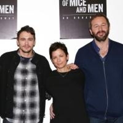 Photo Coverage: James Franco, Chris O&#039;Dowd and OF MICE AND MEN Company Meet the Press!