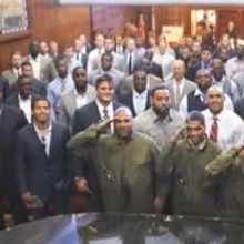 FREEZE FRAME: The New York Jets Visit BLACK ANGELS OVER TUSKEGEE