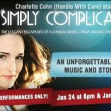 Charlotte Cohn to Star in Colony Theatre's SIMPLY COMPLICATED, 1/24-25