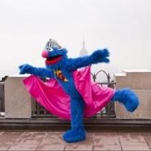 Photo Flash: SESAME STREET's Super Grover and FAB 5 Visit Rockefeller Center's Top…