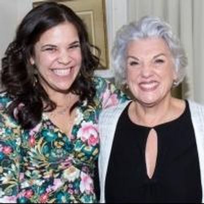 Exclusive Photo Coverage: Lindsay Mendez Visits Sheryl Kaller &amp; Tyne Daly at MOTHERS AND SONS