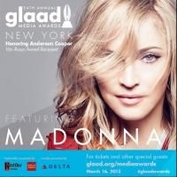 Madonna Presents Anderson Cooper with Vito Russo Award at 24th Annual GLAAD Media…