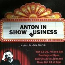 Alliance Repertory Theatre Company's ANTON IN SHOW BUSINESS to Open 10/11; Tickets No